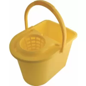 Image of Cotswold 15LTR Plastic Mop Bucket Yellow
