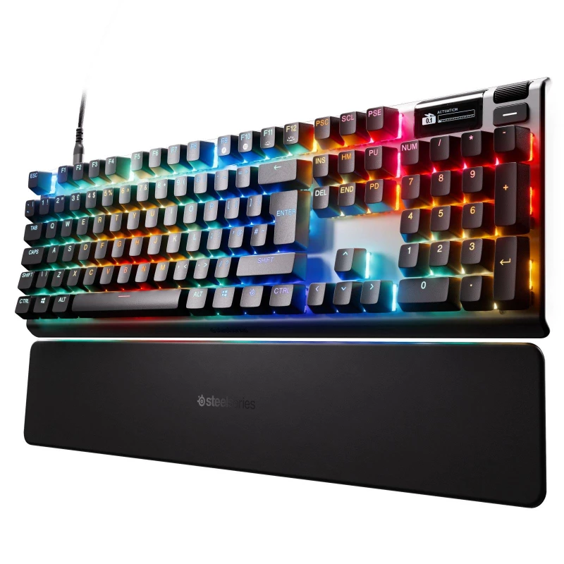 Image of SteelSeries Apex Pro Gen 3 Mechanical Gaming Keyboard - Black 5707119058643
