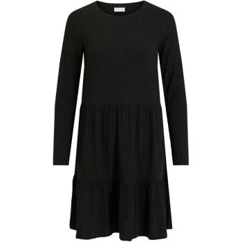 Image of Vila Vielita Dress - Black