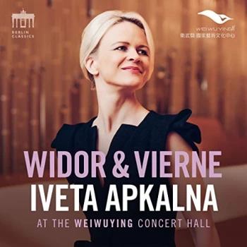 Image of Iveta Apkalna - Iveta Apkalna: Widor & Vierne CD