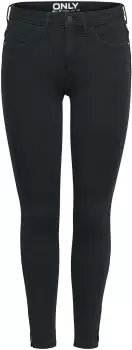 Image of Only Kendell Eternal Life Ankle Jeans black