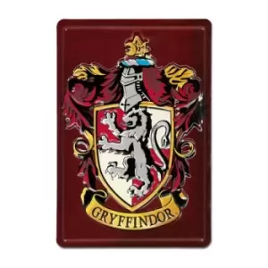 Image of Harry Potter 3D Tin Sign Gryffindor 20 x 30 cm