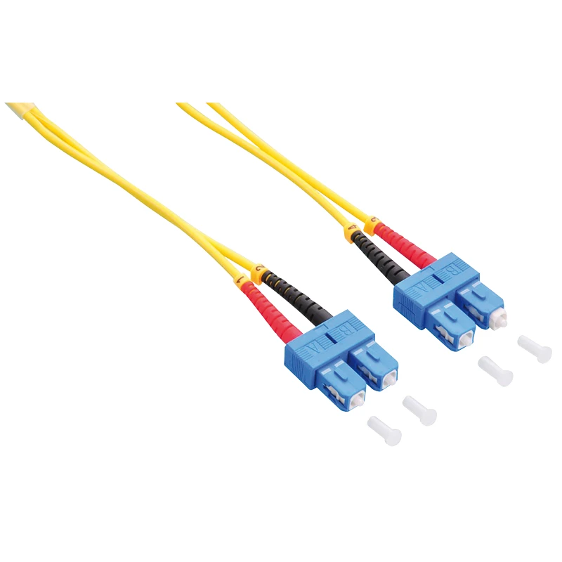 Image of LogiLink FP0SC01 InfiniBand/fibre optic cable 1m SC Yellow