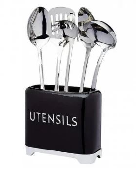 Image of Lovello Utensil Holder Black