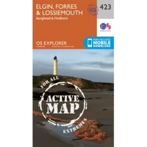 Image of Elgin, Forres and Lossiemouth (Sheet map, Active map, folded, 2015)