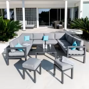 Image of Better Garden Carolina 10 Seater Alu Sofa Set
