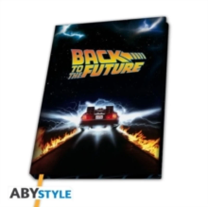 Image of Back To The Future Delorean A5 Notebook