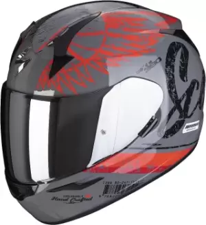 Image of Scorpion Exo 390 IGhost Helmet, grey-silver, Size L, grey-silver, Size L