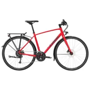 Image of Trek FX 2 Disc Equipped 2022 Hybrid Bike - Red