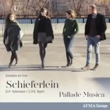 Image of Schieferlein/Telemann/C.P.E. Bach: Sonates En Trio
