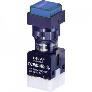 Image of DECA ADA16S6 MS1 B2KB Pushbutton 250 V AC 5 A 1 x OffOn IP65 momentary