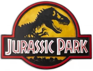 Image of Jurassic Park Logo Metal Sign