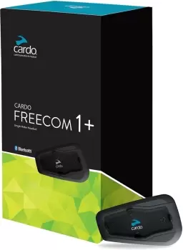 Image of Cardo Freecom 1+ Communication System Single Pack, black, black, Size One Size