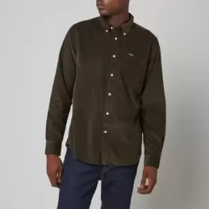 Image of Barbour Heritage Mens Ramsey Tailored Shirt - Forest - XL