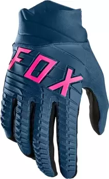 Image of FOX 360 Motocross Gloves, pink-blue Size M pink-blue, Size M