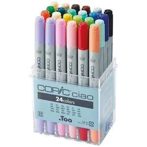 Image of Copic Ciao Marker Pen Set Set of 24