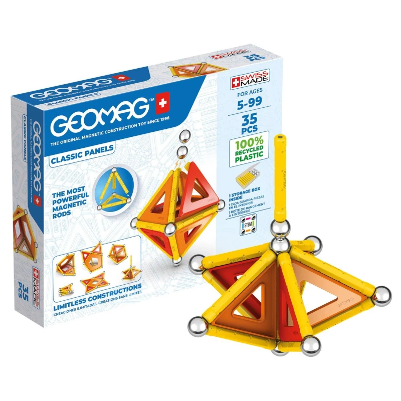 Image of GEOMAG Magnetic Panels - 35 Pieces Make Your Own Toys One Size Multi 42973299000