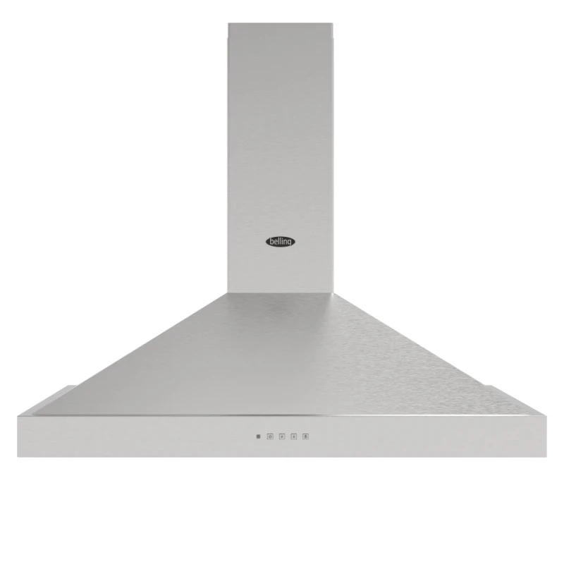 Image of Belling BEL Cookcentre Chim 110PYR 110cm Chimney Cooker Hood - Stainless Steel