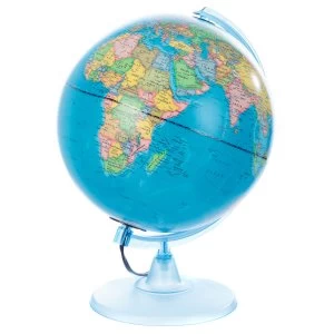 Image of Illuminated 25cm Political World Globe