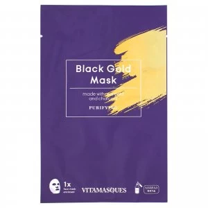 Image of Vitamasques Black Gold Dust Sheet Mask 20ml