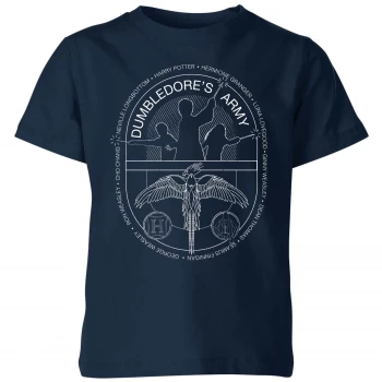 Image of Harry Potter Dumblerdore's Army Kids T-Shirt - Navy - 9-10 Years