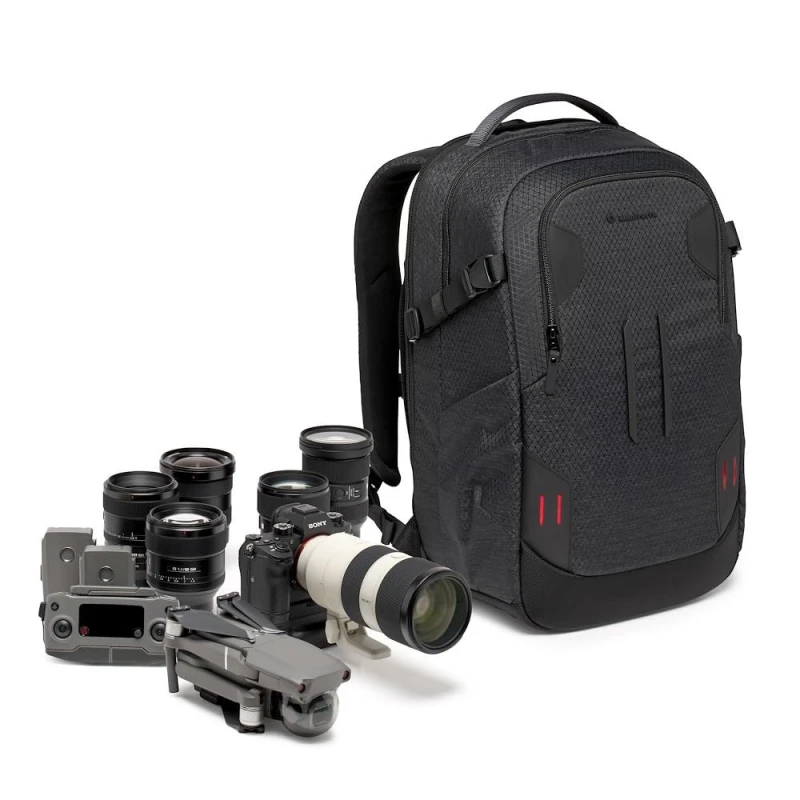 Image of PITAKITE Camera Backpack PRO Light Backloader Backpack M Can be attached to a can store a comes with a rain cover MB [Manfrotto] tripod, 15-inch PC,