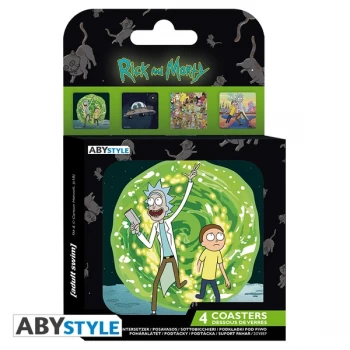 Image of Rick And Morty - Generic Coasters (Set Of 4)