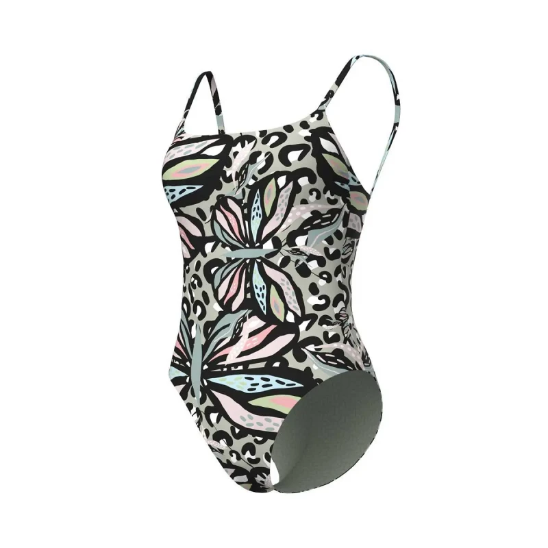 Image of Womens 1 Piece swimsuit Arena Water Pring Vert Female S
