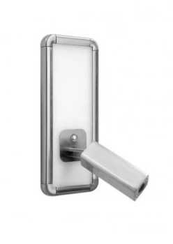 Image of Wall Lamp Head with Backlit Light 10W LED Satin Nickel 4000K, 700lm,