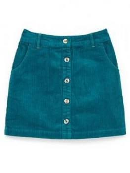 Image of White Stuff Girls Clara Colourful Cord Skirt - Teal
