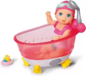 Image of Baby Born Minis Bathtub with Amy Playset