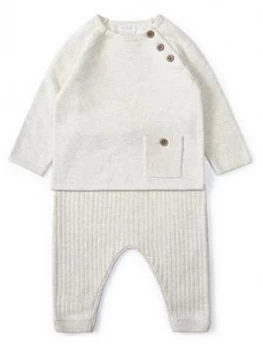 Image of Mamas & Papas Knitted Set 2 Piece Baby Boys