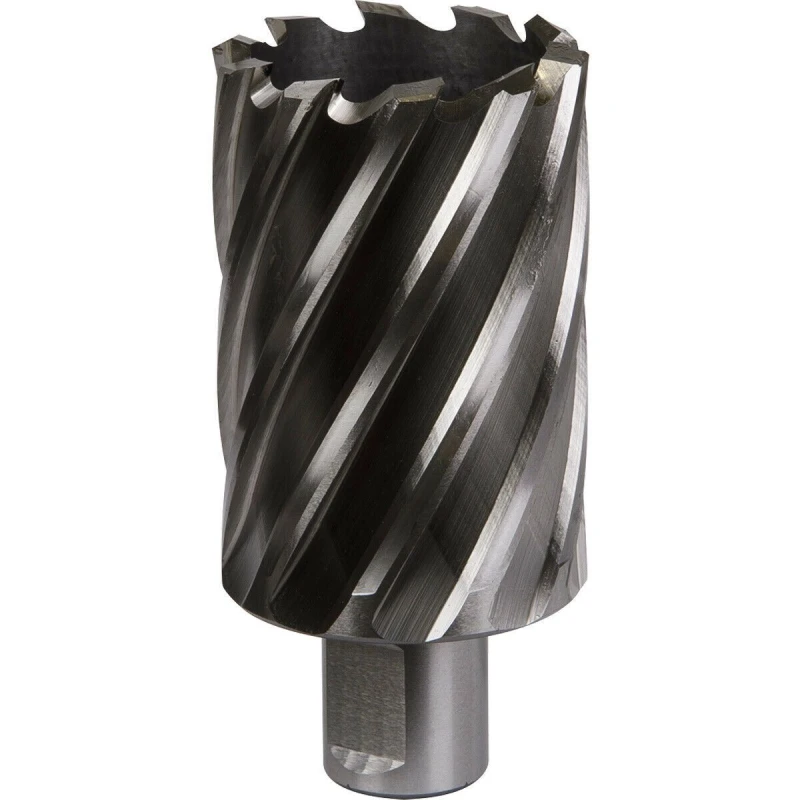 Image of Loops 42mm x 50mm Depth Rotabor Cutter - M2 Steel Annular Metal Core Drill 19mm Shank Metallics