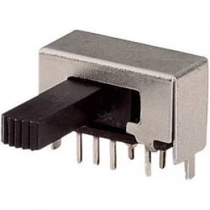 Image of Slide switch 50 Vdc 3 A 2 x OnOnOn