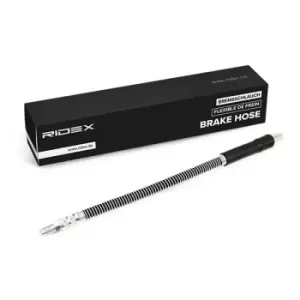 Image of RIDEX Brake Hose 83B0183 Brake Line,Brake Pipe PEUGEOT,206 Schragheck (2A/C),206 CC (2D),206+ Schragheck (2L_, 2M_),206 SW (2E/K),206 Stufenheck