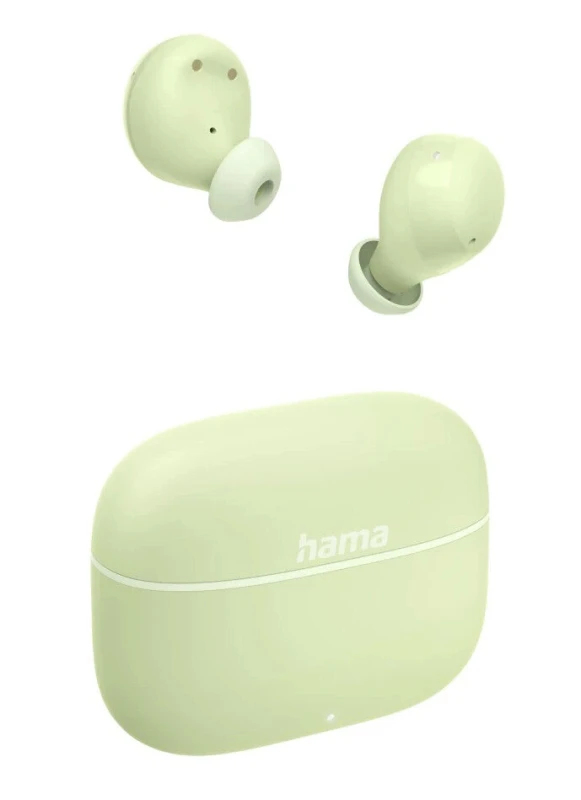 Image of Hama Hama Freedom Buddy II Headset True Wireless Stereo (TWS) In-ear Calls/Music Bluetooth Light Green 00221762