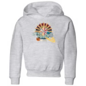 Image of Captain Marvel Star Power Kids Hoodie - Grey - 5-6 Years