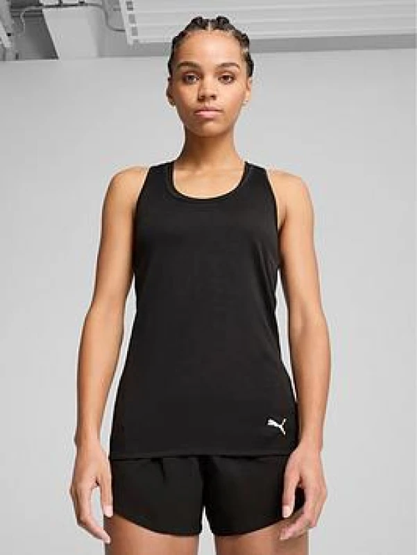 Image of Puma Essential Sports Vest Black Women XS;S;M;L;XL