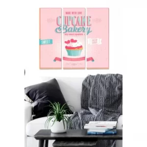 Image of MDF32089563 Multicolor Decorative MDF Painting (3 Pieces)