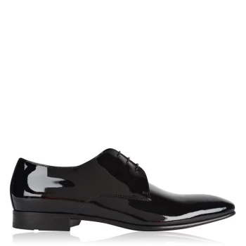 Image of BOSS Patent Derby Cristallo Shoe - Black