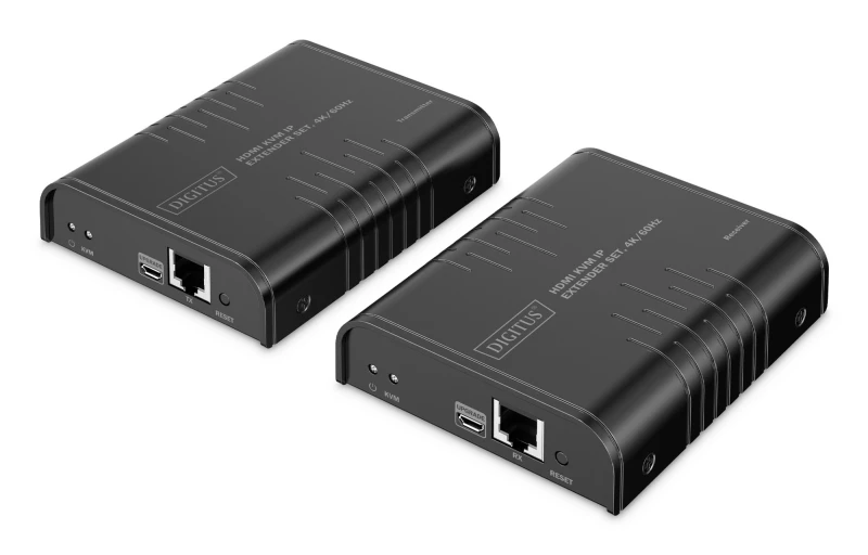 Image of Digitus HDMI KVM IP Extender Set. 4K/60Hz