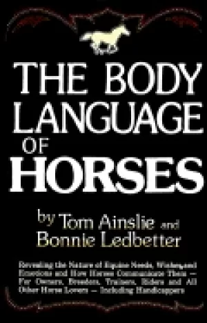 Image of body language of horses revealing the nature of equine needs wishes and emo
