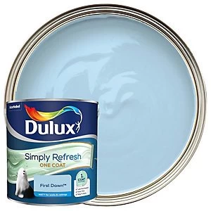 Image of Dulux Simply Refresh One Coat First Dawn Matt Emulsion Paint 2.5L