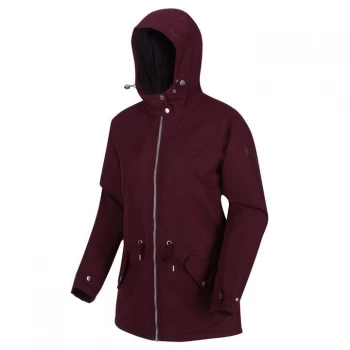 Image of Regatta Brigid Waterproof Jacket - Dk Burgundy