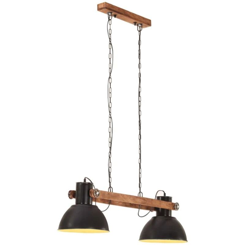 Image of VIDAXL Industrial Hanging Lamp 25 W Black 109cm E27 vidaXL 8720286024119