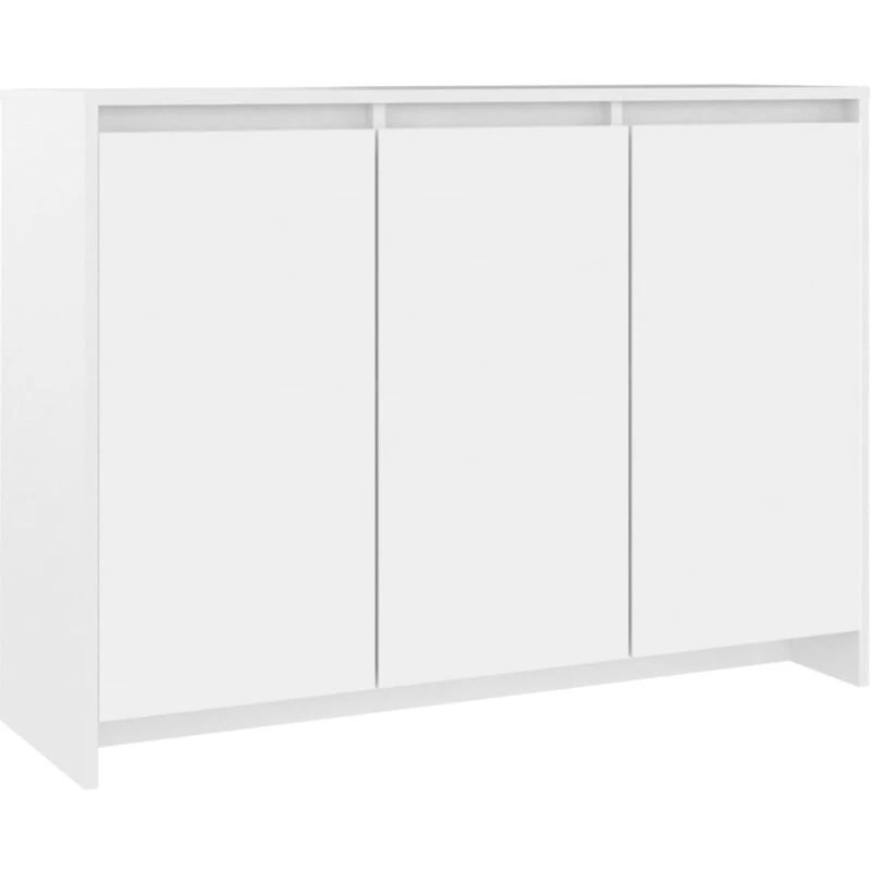 Image of VIDAXL Sideboard White 102x33x75cm Engineered Wood Vidaxl 8720286835340