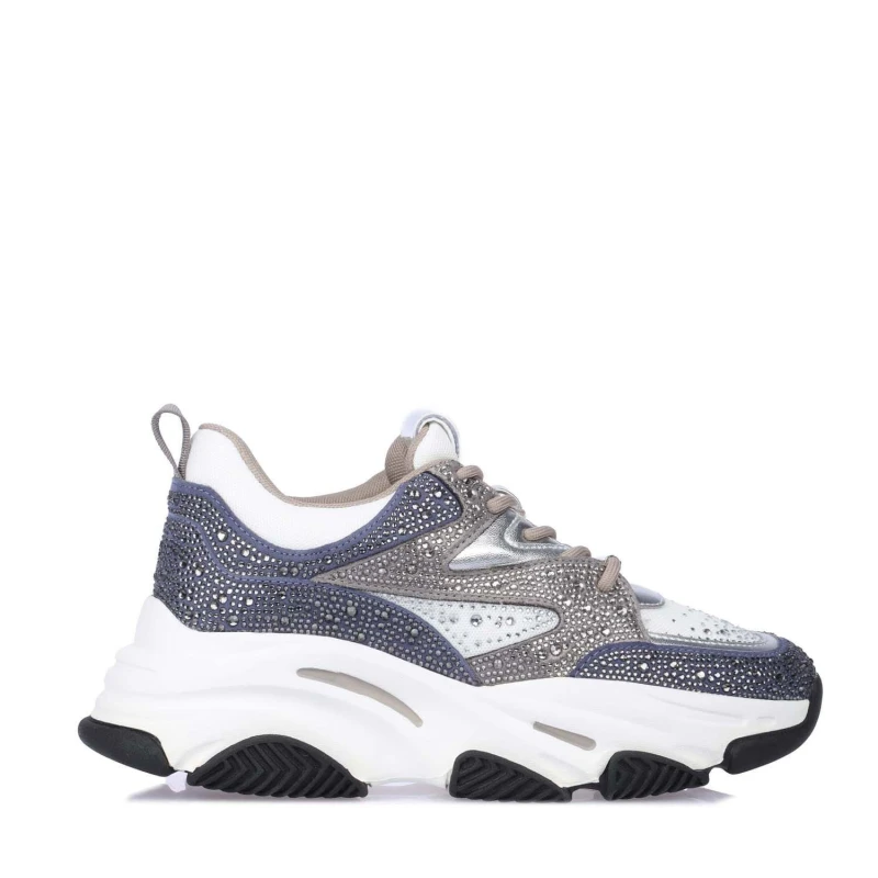 Image of Steve Madden Privy Trainers Blue female UK 4