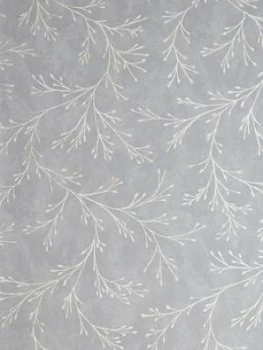 Image of Arthouse Sprig Grey Wallpaper