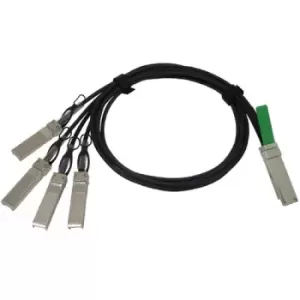 Image of Cisco QSFP-4SFP10G-CU4M= InfiniBand cable 1m QSFP+ 4 x SFP+ Black