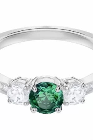 Image of Ladies Swarovski Jewellery Attract Trilogy Ring Size P/Q 5448891